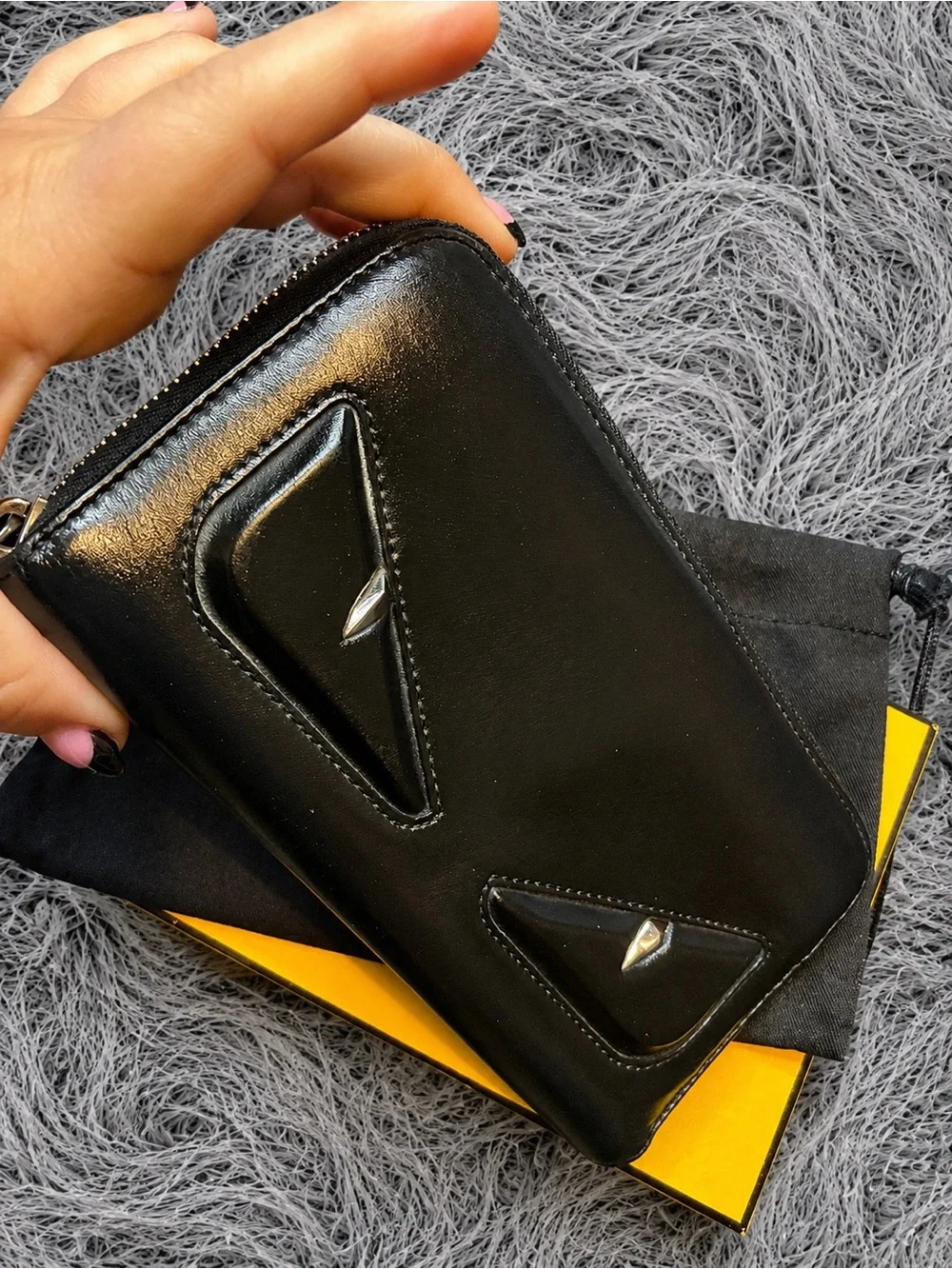 FENDI Monster Long Wallet